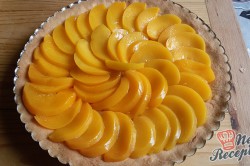 Příprava receptu Nejjednodušší ovocný koláč se želatinou, krok 9