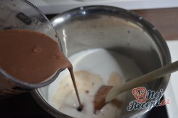 Příprava receptu Čokoládový koláč MRAVENIŠTĚ, krok 5