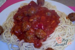Příprava receptu Boloňské špagety (6 porcí), krok 1