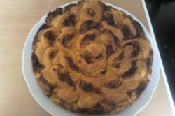 Recept Masový dort chryzantéma